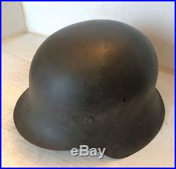 German WW2 M42 Helmet (Original With Liner)