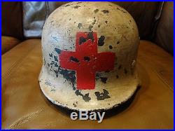German WW2 Medic Helmet