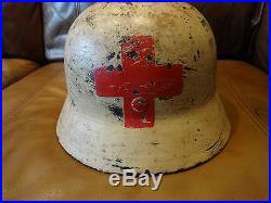 German WW2 Medic Helmet