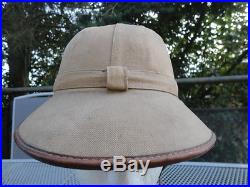 German WW2 WH, Elite DAK Africa helmet, labeled 1942 and firm, Original