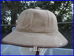 German WW2 WH, Elite DAK Africa helmet, labeled 1942 and firm, Original