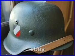German WW2 Wehrmacht steel helmet M42 Size 66