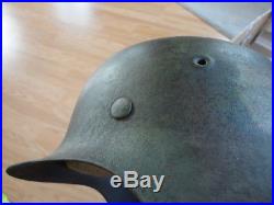 German WW2 camo helmet, origional, and nice