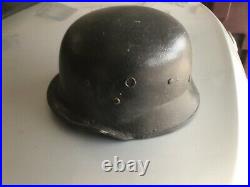 German WWII fiberglass parade helmet with liner ww2