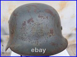 German army WW2 steel helmet M40 original