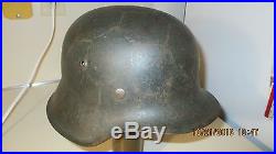 German helmet WW 2 chicken wire camo helmet M42 vet bring back