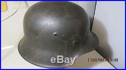 German helmet WW 2 chicken wire camo helmet M42 vet bring back