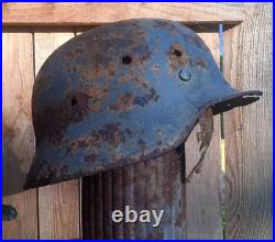 German helmet from the Wehrmacht. WWII. Ww2