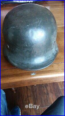 German helmet ww2 original, EF 66, M35