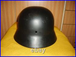 German original. Helmet of a Wehrmacht soldier. WWII WW2