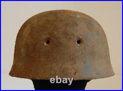 German paratrooper helmet 100% original WW2 M38 Rare