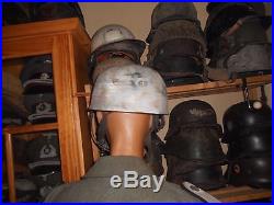 German paratrooper winter helmet ww2 found in east france