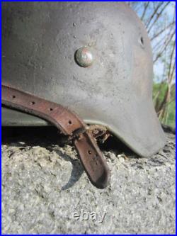 German soldier's helmet. Wehrmacht 1939-1945 WWII WW2