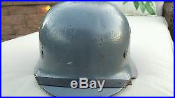 German ww2 kriegsmarine RARE Battleship Gray helmet pattern liner aluminum