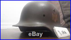 German ww2 m35 double decal helmet