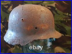 Great Condition Semi Relic WW2 German Army SD M35 Combat Helmet