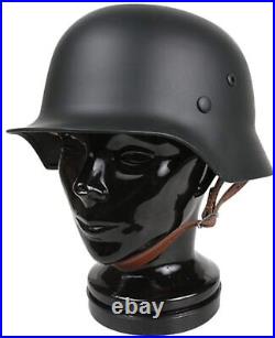 Green WW2 German Elite Wh Army M35 M1935 Steel Helmet Stahlhelm