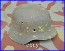 Helmet German Navy Original M35 shell ET62, WW2 Helmet