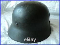 Helmet German. Signature. Original. Battle for Stalingrad. WW2