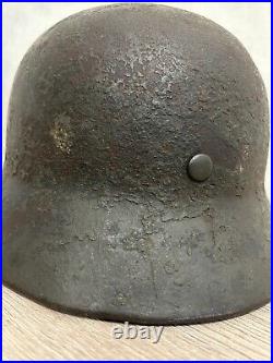 Helmet M35 WW2 not restoration original paint M 35 size 64