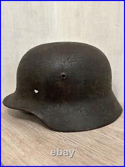 Helmet M35 WW2 not restoration original paint M 35 size 64