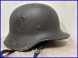 Helmet M40 WW2 not restoration original paint M 40 size 64