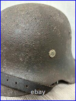 Helmet M42 WW2 not restoration original paint M 42 size 66