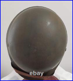 Helmet german original nice helmet M35 size 62 have a number WW2 WWII