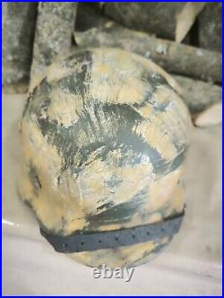 Helmet german original nice helmet M35 size 62 original WWII german helmet WW2