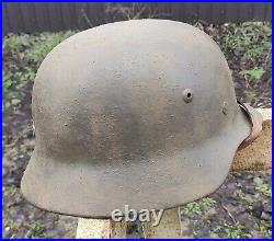 Helmet german original nice helmet M35 size 64 have a number WW2 WWII