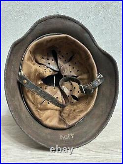 Helmet german original nice helmet M35 size 66 have a number WW2 WWII
