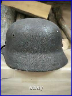 Helmet german original nice helmet M40 original WW2 WWII size 66