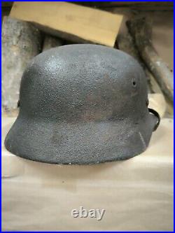 Helmet german original nice helmet M40 original WW2 WWII size 66