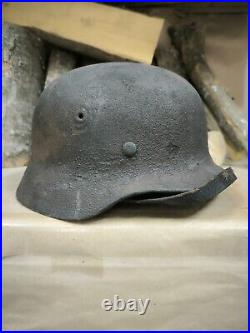 Helmet german original nice helmet M40 original WW2 WWII size 66