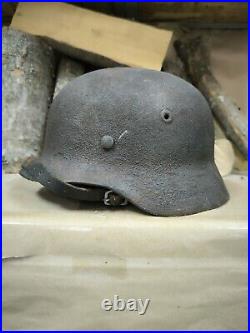 Helmet german original nice helmet M40 original WW2 WWII size 66