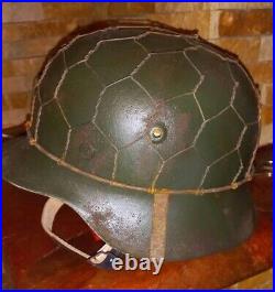 Helmet german original nice helmet M40 size 60 original WW2 WWII have a number