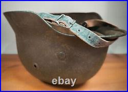 Helmet german original nice helmet M40 size 62 have a number WW2 WWII