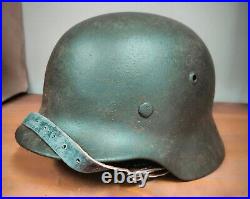 Helmet german original nice helmet M40 size 62 have a number WW2 WWII