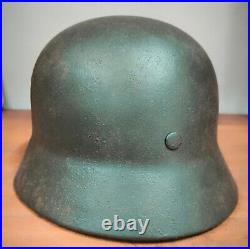 Helmet german original nice helmet M40 size 62 have a number WW2 WWII