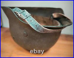 Helmet german original nice helmet M40 size 62 have a number WW2 WWII