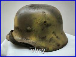 Helmet german original nice helmet M40 size 64 WW2 WWII have number