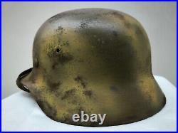 Helmet german original nice helmet M40 size 64 WW2 WWII have number