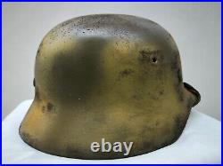 Helmet german original nice helmet M40 size 64 WW2 WWII have number