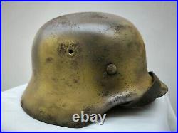 Helmet german original nice helmet M40 size 64 WW2 WWII have number