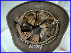 Helmet german original nice helmet M40 size 64 WW2 WWII have number