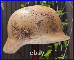 Helmet german original nice helmet M40 size 68 original WW2 WWII have a number