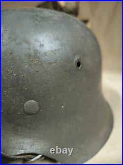 Helmet german original nice helmet M42 original WW2 WWII size 64