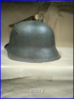 Helmet german original nice helmet M42 original WW2 WWII size 64