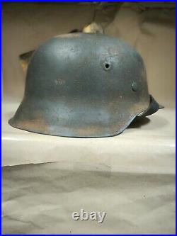 Helmet german original nice helmet M42 original WW2 WWII size 64