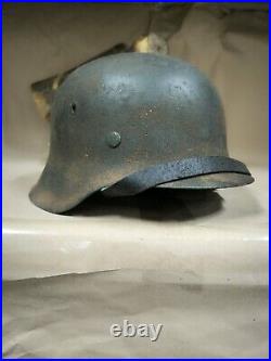 Helmet german original nice helmet M42 original WW2 WWII size 64